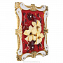 Настольное янтарное панно "Цветы" 31х25 см, фотография 2. Интернет-магазин ЛАВКА ПОДАРКОВ
