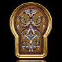 Позолоченный самовар с набором на 6 персон "Лазурит". Златоуст, фотография 11. Интернет-магазин ЛАВКА ПОДАРКОВ
