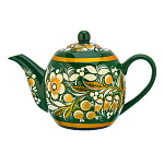Чайник заварочный 400 мл "Цветы". Хохлома