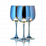 Набор 3 бокала для вина 420 мл "Лазурит"