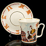 Чайная пара "Храм Спас-на-Крови" форма "Ленинградский" ИФЗ, фотография 1. Интернет-магазин ЛАВКА ПОДАРКОВ