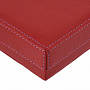Подарочная упаковка из экокожи красная, фотография 2. Интернет-магазин ЛАВКА ПОДАРКОВ