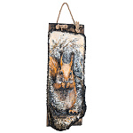 202895/16*40 см Береста КАРТИНА "БЕЛОЧКА", на досках , Авт.работа