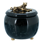 Шкатулка из камня "Тигр"