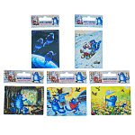 0071117 Сувенир НАБОР МАГНИТОВ 5 шт. Авт.Р.ЗЕНЮК "КОТЫ"