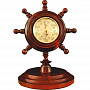 Метеостанция настольная "Штурвал" с барометром, фотография 1. Интернет-магазин ЛАВКА ПОДАРКОВ