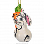 Статуэтка подвесная "Кролик с морковкой", фотография 2. Интернет-магазин ЛАВКА ПОДАРКОВ