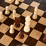 Шахматы деревянные резные "Дорожные", фотография 5. Интернет-магазин ЛАВКА ПОДАРКОВ