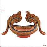 0021073 Хохлома Ковш "Весенняя капель" 34*24,5*58см  (в/кат.) 3838