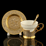  Златоуст НАБОР ЧАЙНЫЙ ОРНАМЕНТ на 1 персону