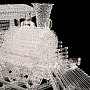 Модель техники из стекла "Паровоз", фотография 3. Интернет-магазин ЛАВКА ПОДАРКОВ