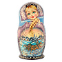 Матрешка "Зимняя тройка" 7 мест, фотография 2. Интернет-магазин ЛАВКА ПОДАРКОВ