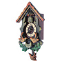 Настенные деревянные часы с кукушкой "Теремок", фотография 1. Интернет-магазин ЛАВКА ПОДАРКОВ