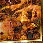 Картина янтарная "Осенний лес" 40х30 см, фотография 4. Интернет-магазин ЛАВКА ПОДАРКОВ