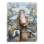 0032983/р22_12 МАГНИТ "Коты Румянцева: "Гений места"