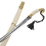 0069915 Оружие сувенирное ШАШКА "АТАМАН"парадная наградная, белая