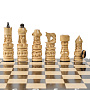 Шахматы резные и деревянными фигурами 26х26 см, фотография 3. Интернет-магазин ЛАВКА ПОДАРКОВ