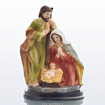 0029228-G5А/9см Скульптура РОЖДЕСТ.ВЕРТЕП  (полистоун)