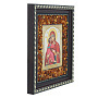 Икона янтарная "Божья Матерь Владимирская" 22х19 см, фотография 3. Интернет-магазин ЛАВКА ПОДАРКОВ