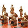 Шахматная доска складная с фигурами "Ледовое побоище", фотография 2. Интернет-магазин ЛАВКА ПОДАРКОВ