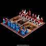 Шахматы эксклюзивные из стекла "Казачьи маневры", фотография 4. Интернет-магазин ЛАВКА ПОДАРКОВ