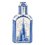 -0,7л Фарфор ШТОФ "Праздничный" кобальт в золоте  (в комплекте) 0,7л (912)