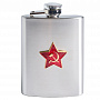 Фляжка с символикой "Звезда", фотография 2. Интернет-магазин ЛАВКА ПОДАРКОВ