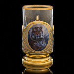 Подстаканник "Тигр". Златоуст