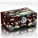 0028236 ШКАТУЛКА -12В UHIL -12В  Авторская работа дальневосточных художников        