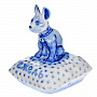 Фарфоровая статуэтка "Собака. Чемпион". Гжель, фотография 1. Интернет-магазин ЛАВКА ПОДАРКОВ