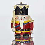 0027031/красный Фаберже Сувенир НАПЕРСТОК "ЩЕЛКУНЧИК" 4см  в ассортименте