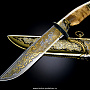 Нож сувенирный "Волк". Златоуст, фотография 6. Интернет-магазин ЛАВКА ПОДАРКОВ