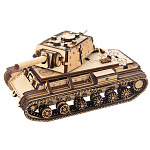 0048293 МОДЕЛЬ ТАНКА СБОРНАЯ КВ-1 фанера