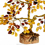 Денежное дерево из янтаря 240 камней, фотография 3. Интернет-магазин ЛАВКА ПОДАРКОВ