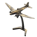 0048281 Бронза Скульптура САМОЛЕТ ЛИ-2 (транспортный) масштаб1:200 (90416)
