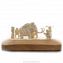 Скульптура "Охота на мамонта" (бивень мамонта), фотография 4. Интернет-магазин ЛАВКА ПОДАРКОВ