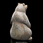 Скульптура из кости "Медведь сидящий", фотография 3. Интернет-магазин ЛАВКА ПОДАРКОВ