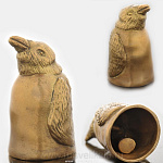 0020689 Бронза КОЛОКОЛЬЧИК "Пингвин" 6,5*4см