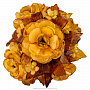 Сувенир "Букет цветов" Оникс, янтарь, смола 19,5 см, фотография 3. Интернет-магазин ЛАВКА ПОДАРКОВ