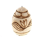 0070684 ДЕРЕВЯННАЯ ЗАГОТОВКА ПОД РОСПИСЬ "ЯЙЦО-ЦВЕТОК"