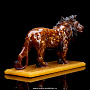 Скульптура из янтаря "Лев", фотография 6. Интернет-магазин ЛАВКА ПОДАРКОВ