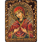 22030 /15*20см Икона подарочная"ОБМ"Умягчение злых сердец"мор.дуб  в ПУ (RTI-224.m)