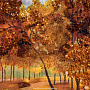 Картина янтарная "Осень в парке. Мостик" 60х80 см, фотография 5. Интернет-магазин ЛАВКА ПОДАРКОВ