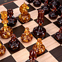 Деревянные шахматы с фигурами из янтаря, фотография 7. Интернет-магазин ЛАВКА ПОДАРКОВ