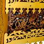 Деревянные резные каминные часы "Хоромы", фотография 6. Интернет-магазин ЛАВКА ПОДАРКОВ
