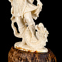 Скульптура из бивня мамонта "Архангел Михаил", фотография 5. Интернет-магазин ЛАВКА ПОДАРКОВ