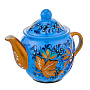 Самовар электрический 3 л "Васильки". Хохлома, фотография 9. Интернет-магазин ЛАВКА ПОДАРКОВ