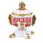 Сувенирный самовар-шкатулка "Москва"