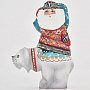 Скульптура "Дед Мороз на медведе", фотография 3. Интернет-магазин ЛАВКА ПОДАРКОВ