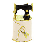 0017007 Фаберже Сувенир НАПЕРСТОК "Швейная машинка" в ассортименте